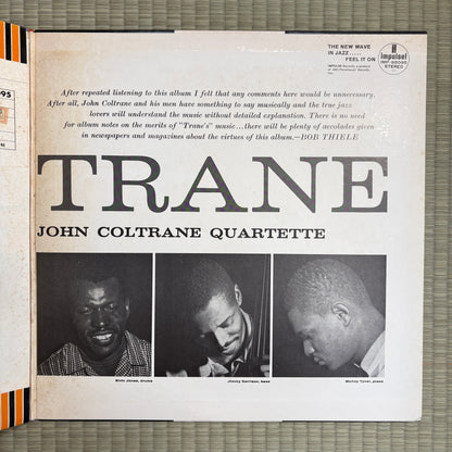 The John Coltrane Quartet ‎– Coltrane / IMP 88095 Impulse! Japan LP