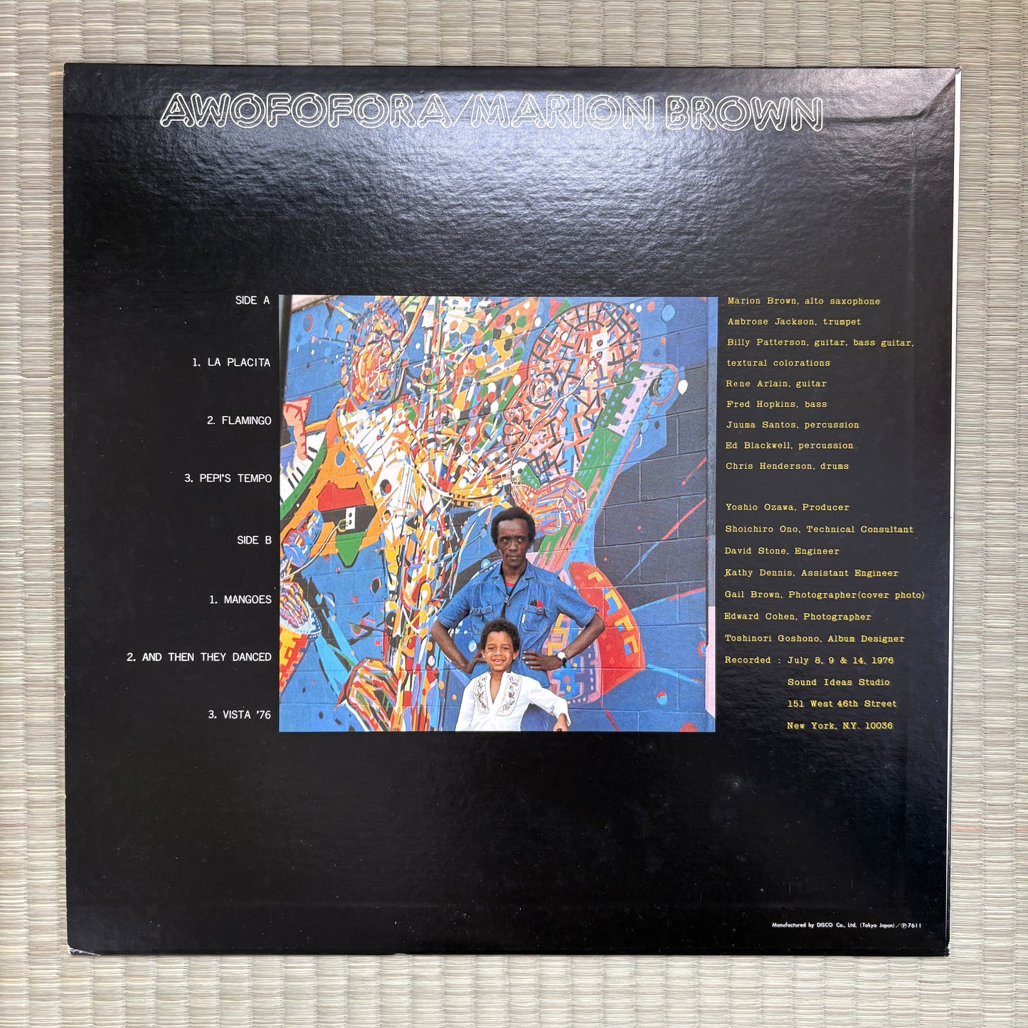Marion Brown ‎– Awofofora / DSP-5002 Discomate Japan Original LP