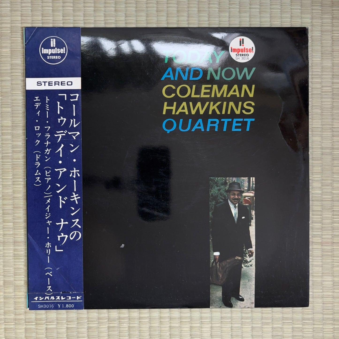 Coleman Hawkins Quartet - Today And Now / SH 3016 Impulse! Japan Original LP