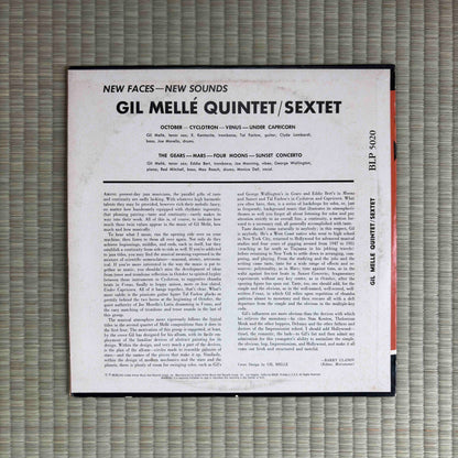 Gil Mellé Quintet / Sextet ‎– New Faces – New Sounds / BLP 5020 Blue Note US LP