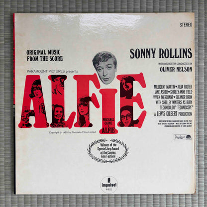 Sonny Rollins ‎– Original Music From The Score "Alfie" / AS-9111 Impulse! US LP