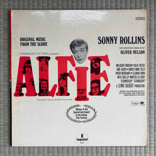 Sonny Rollins ‎– Original Music From The Score "Alfie" / AS-9111 Impulse! US LP