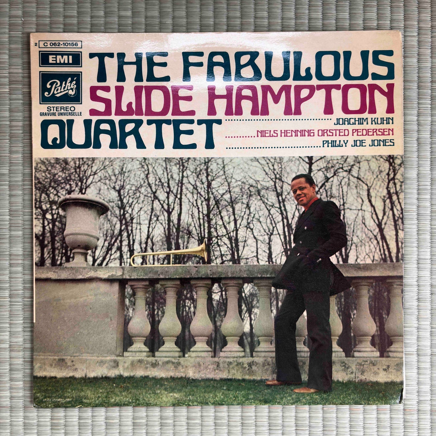 Slide Hampton ‎– The Fabulous Slide Hampton Quartet / 2C062-10.156 Pathé France LP