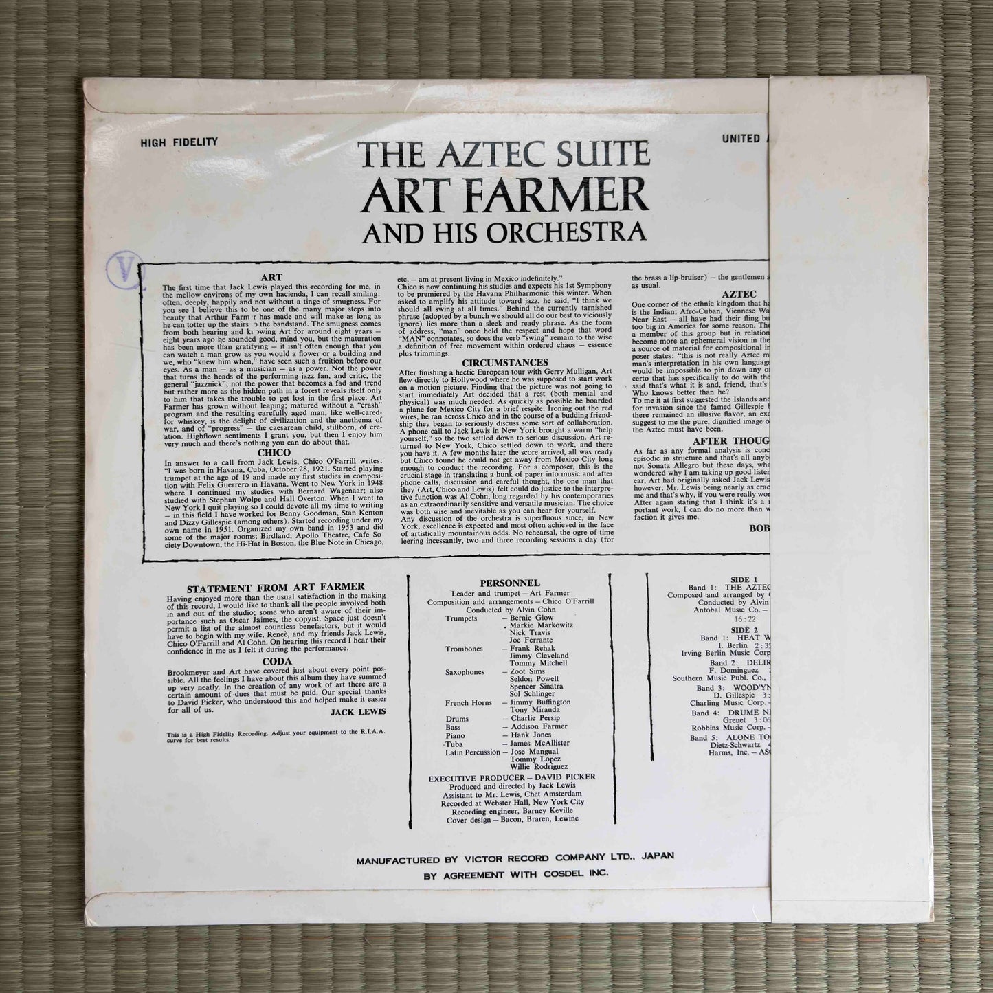 Art Farmer And His Orchestra – The Aztec Suite