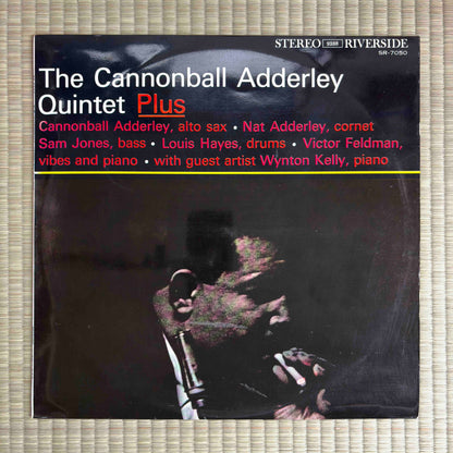 The Cannonball Adderley Quintet ‎– Plus / SR-7050 Riverside Original Japan LP