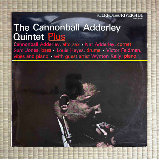 The Cannonball Adderley Quintet ‎– Plus / SR-7050 Riverside Original Japan LP