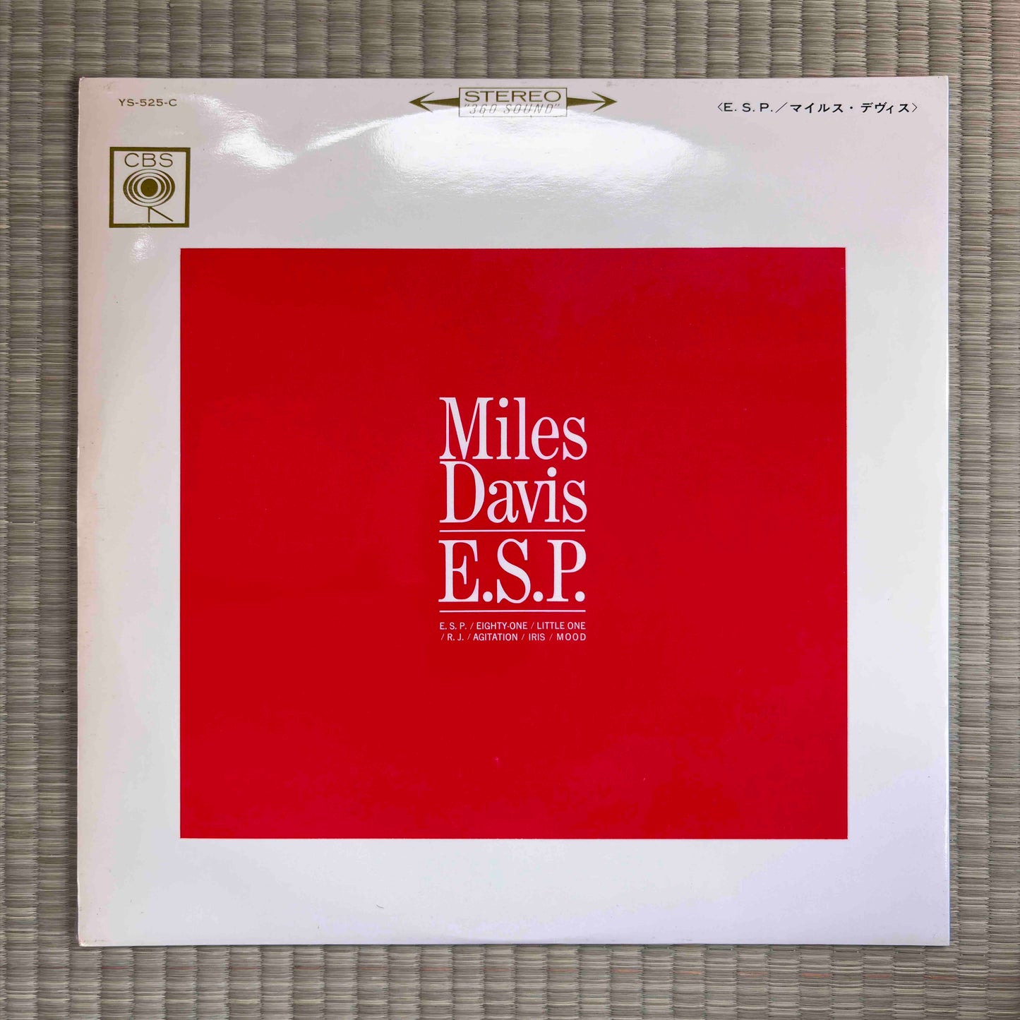 Miles Davis – E.S.P. / YS-525-C CBS Original Japan LP