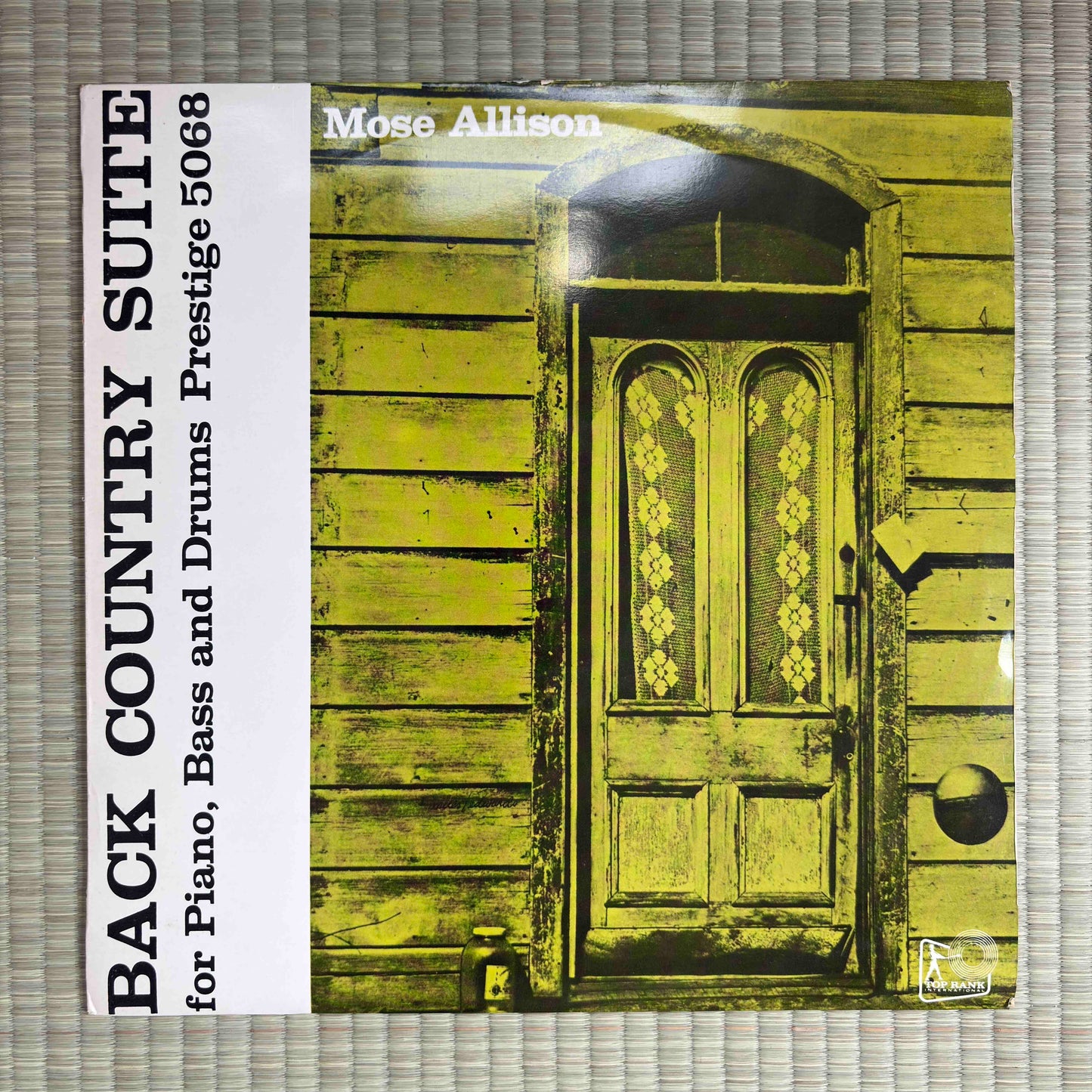 Mose Allison ‎– Back Country Suite For Piano, Bass And Drums / RANK 5068 Top Rank Original Japan LP