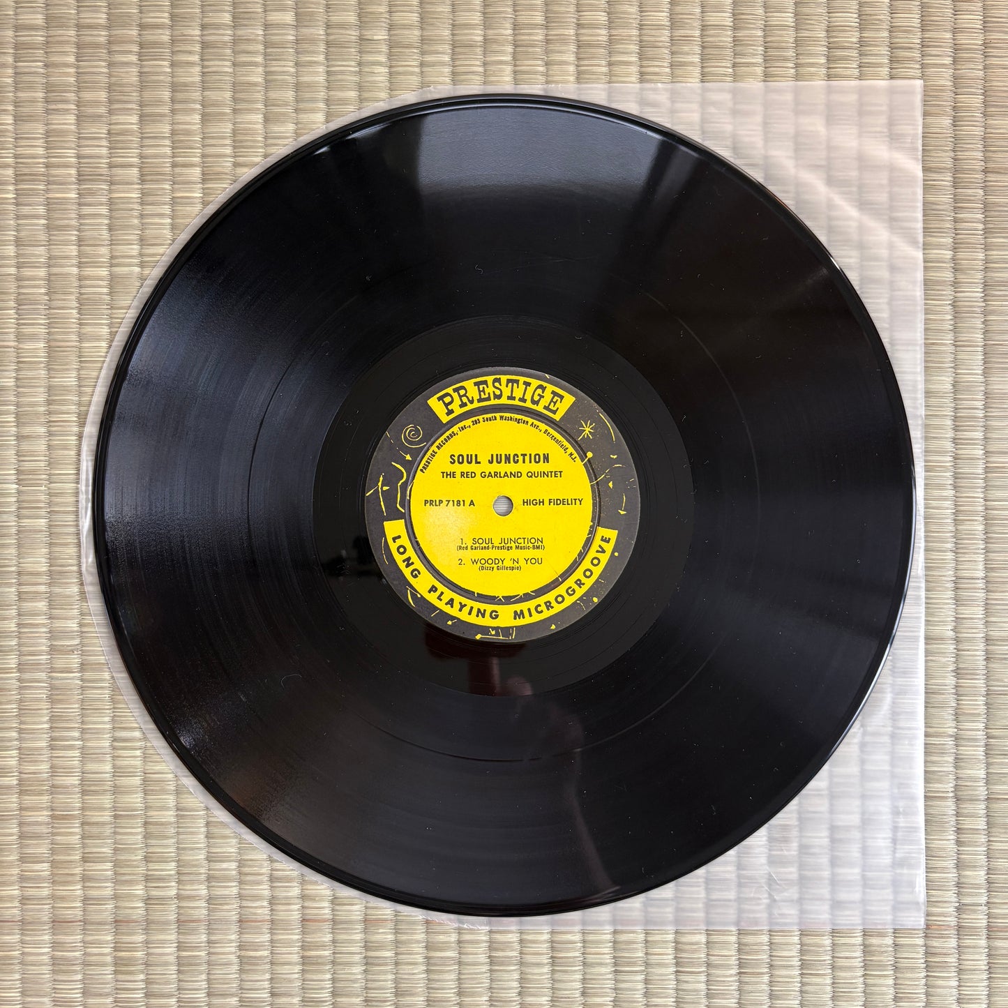 The Red Garland Quintet – Soul Junction / PRLP 7191 Prestige US Original LP