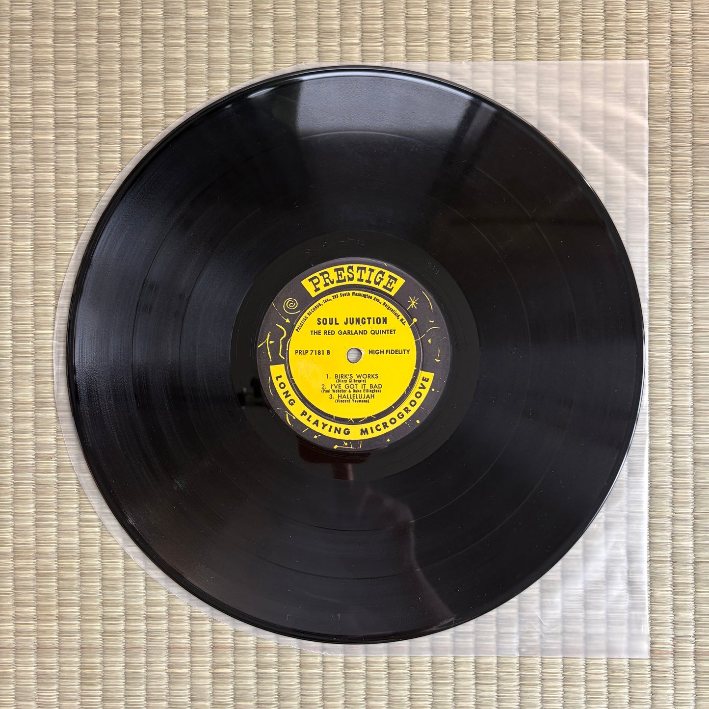 The Red Garland Quintet – Soul Junction / PRLP 7191 Prestige US Original LP