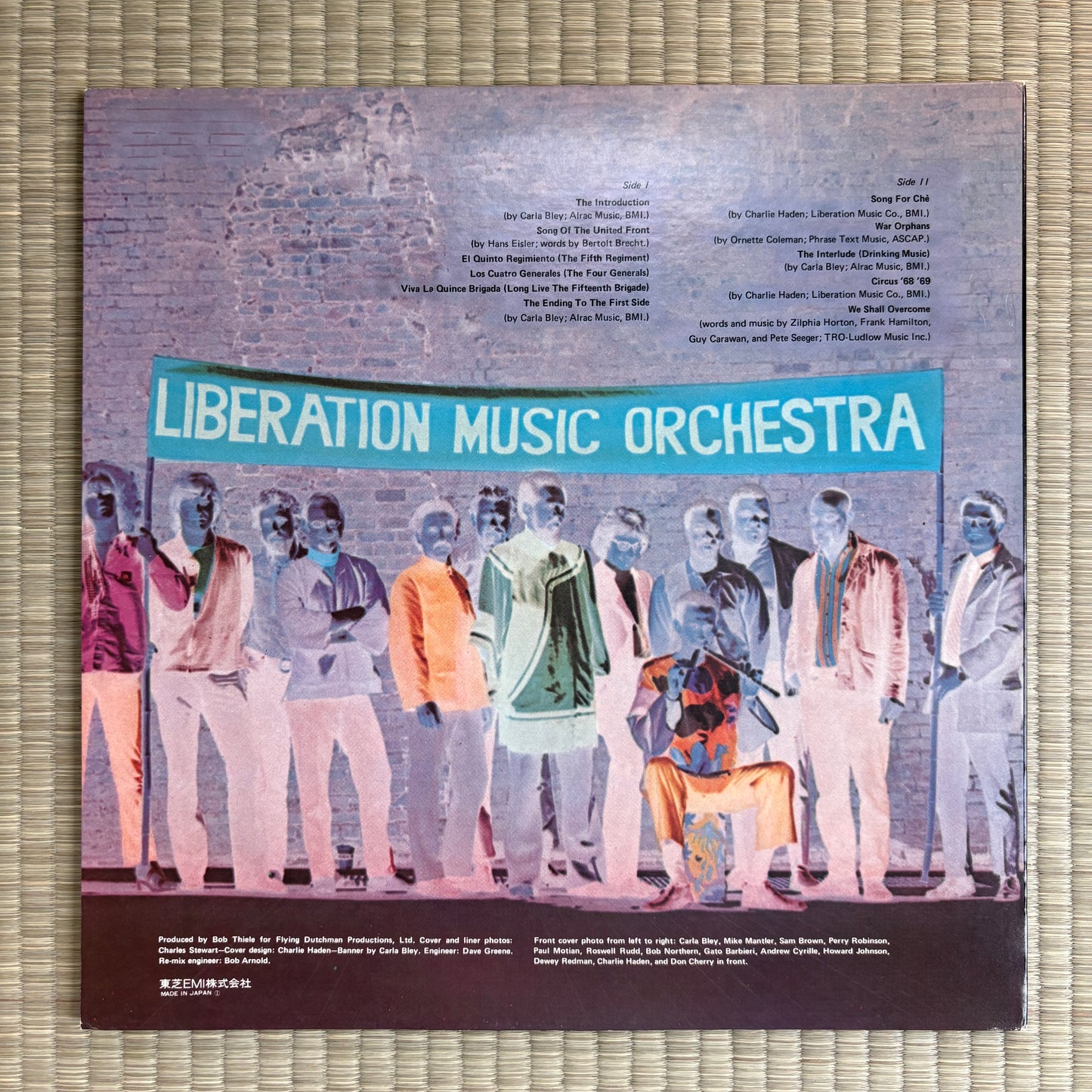 Charlie Haden ‎– Liberation Music Orchestra / IMJ-80037 Impulse! Japan LP
