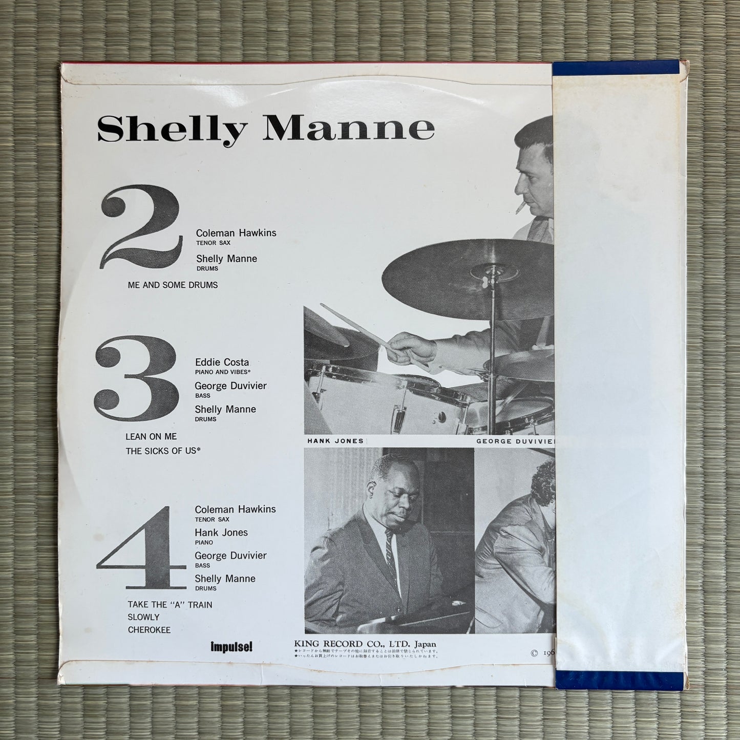 Shelly Manne – 234 / NY 16 Impulse Original Japan LP
