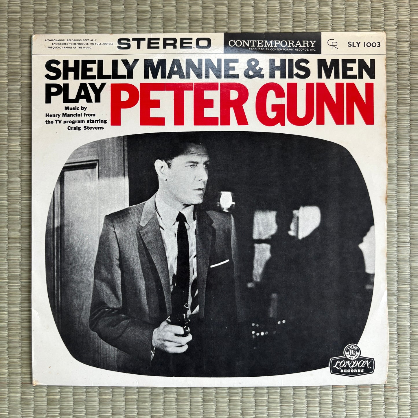 Shelly Manne & His Men Shelly Manne & His Men – Play Peter Gunn / SLY 1003 Contemporary Original Japan LP
