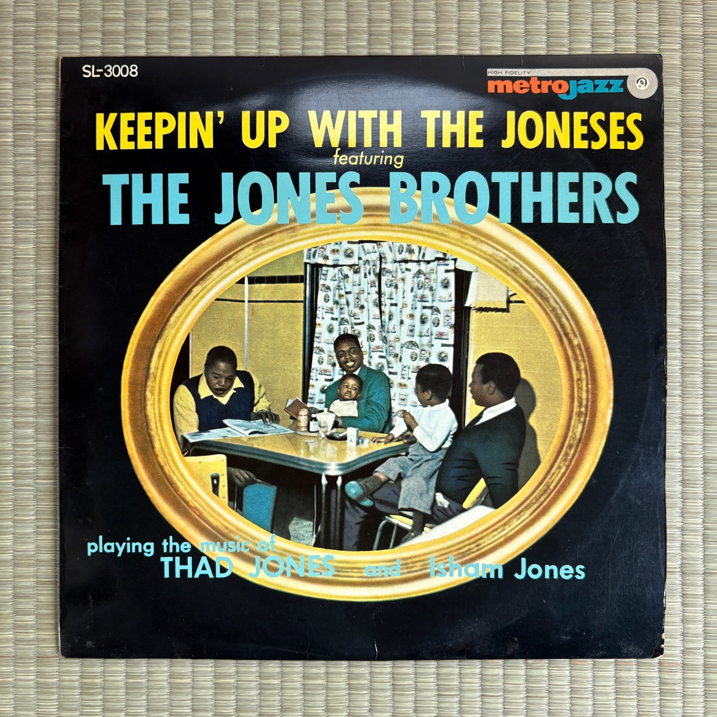 The Jones Brothers – Keepin' Up With The Joneses / SL-3008 MetroJazz Japan Original LP