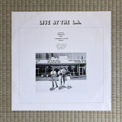 Force & Harold Land – Live At The L.A. / FIC-002 Fic Japan Original LP
