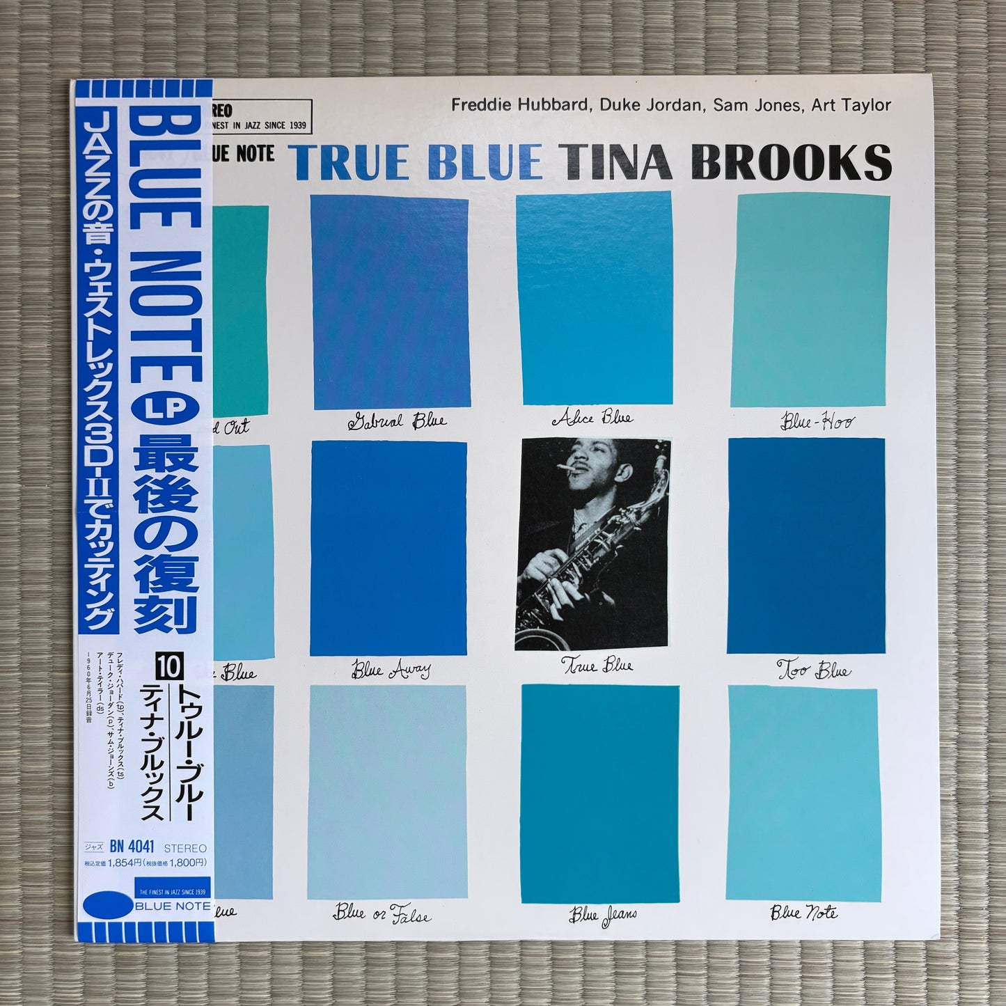 Tina Brooks – True Blue / BN 4041 Blue Note Japan LP