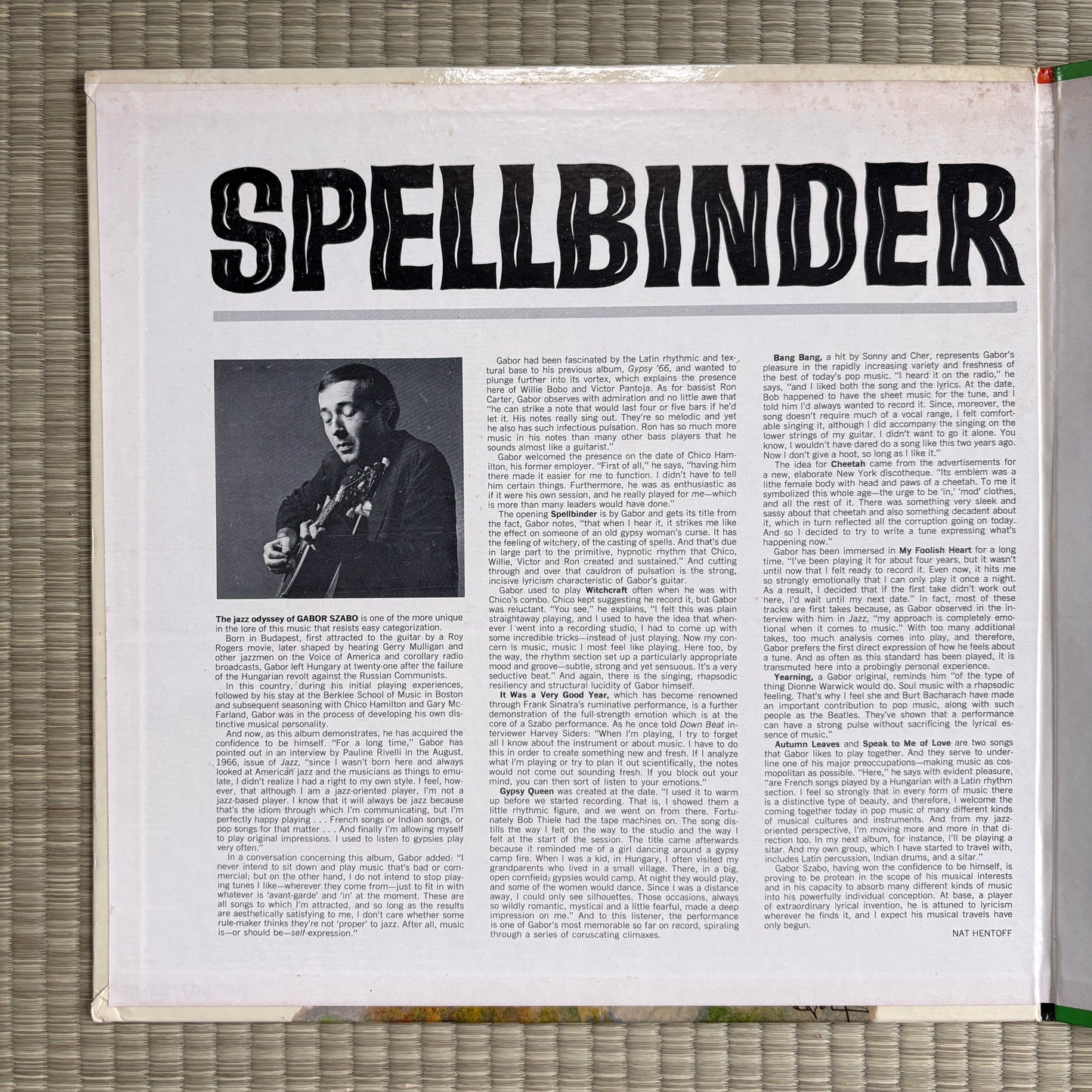 Gabor Szabo - Spellbinder / AS-9123 Impulse! US Original LP