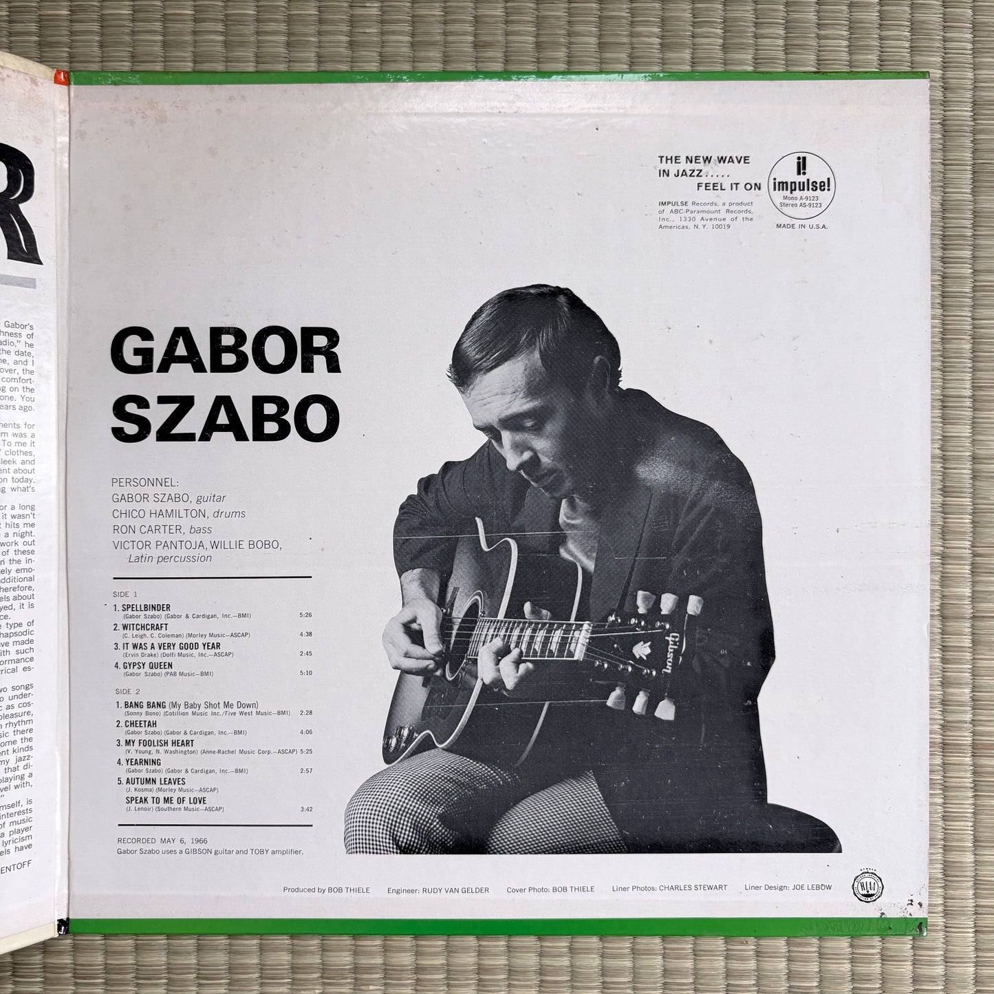 Gabor Szabo - Spellbinder / AS-9123 Impulse! US Original LP