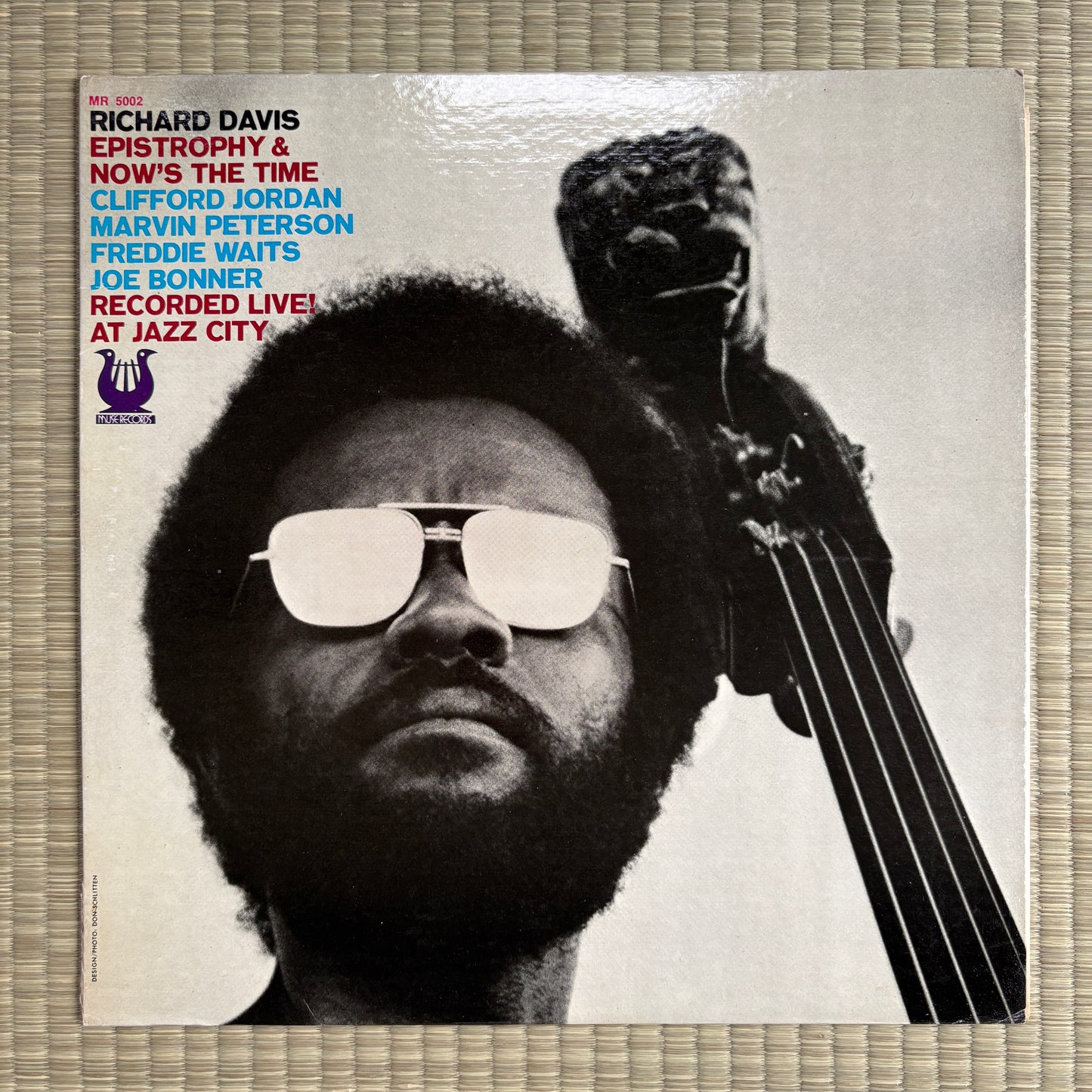 Richard Davis – Epistrophy & Now's The Time / MR 5002 Muse US Original LP