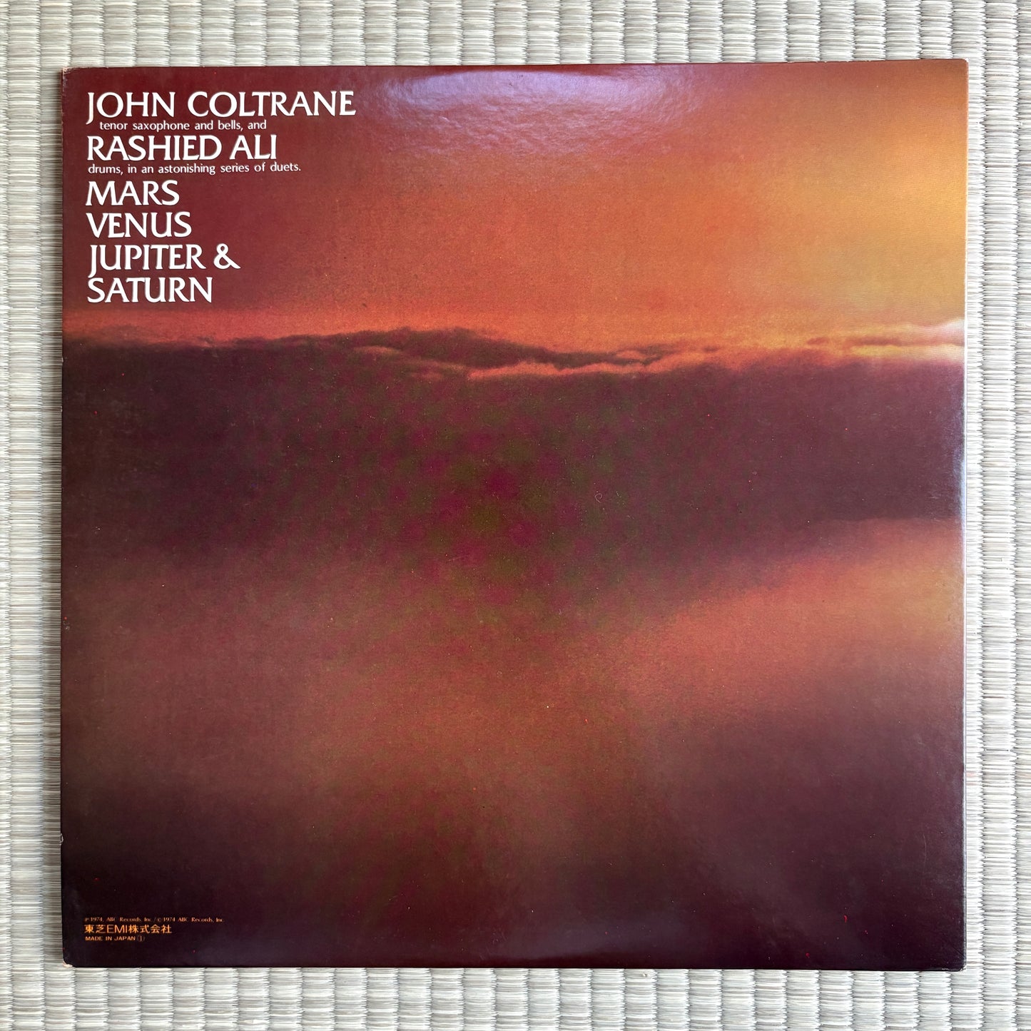 John Coltrane - Interstellar Space / IMJ-80013 Impulse! Japan LP