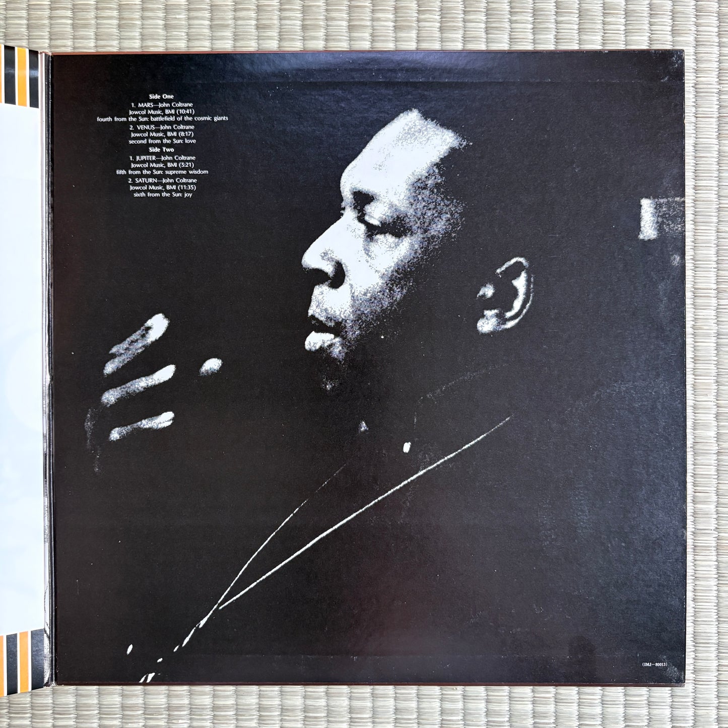 John Coltrane - Interstellar Space / IMJ-80013 Impulse! Japan LP
