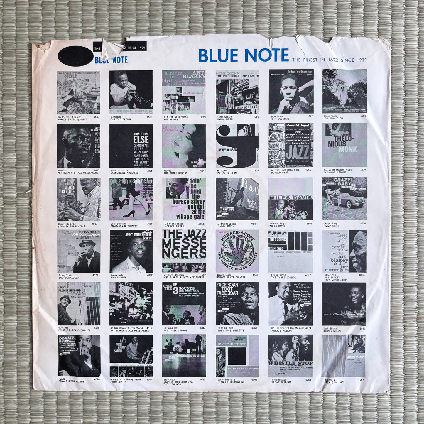 Kenny Burrell - Introducing / BLP 1523 Blue Note US LP