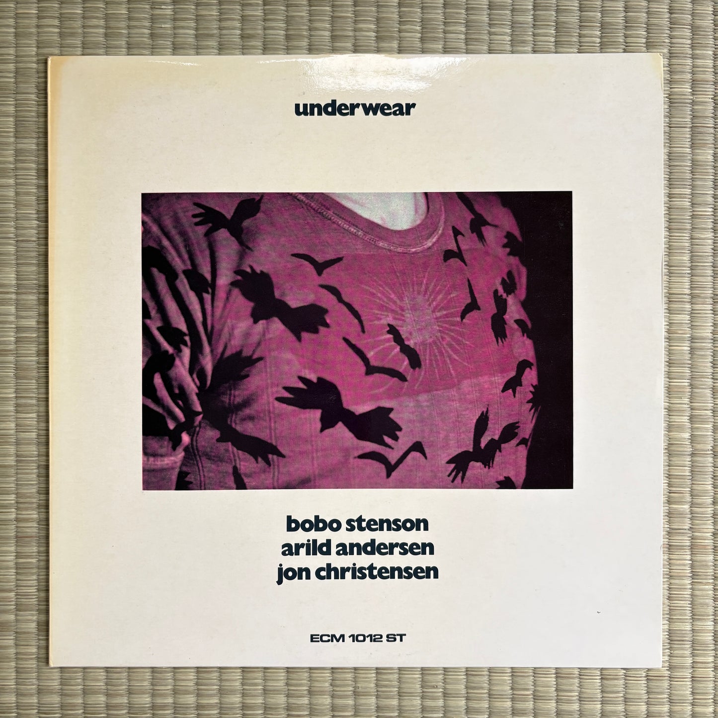 Bobo Stenson / Arild Andersen / Jon Christensen - Underwear / ECM 1012 ST ECM Germany Original LP