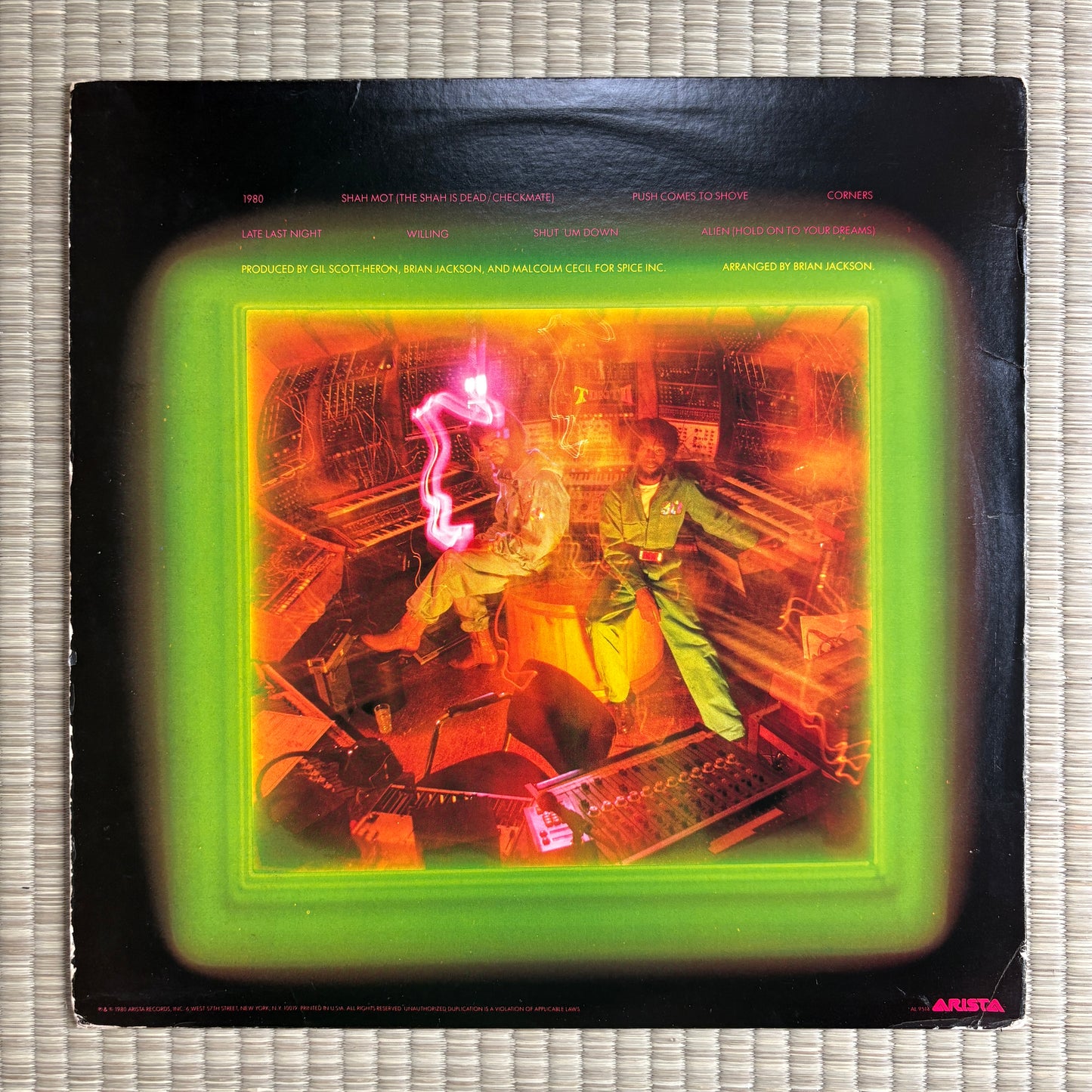 Gil Scott-Heron & Brian Jackson – 1980 / AL 9514 Arista US Original LP