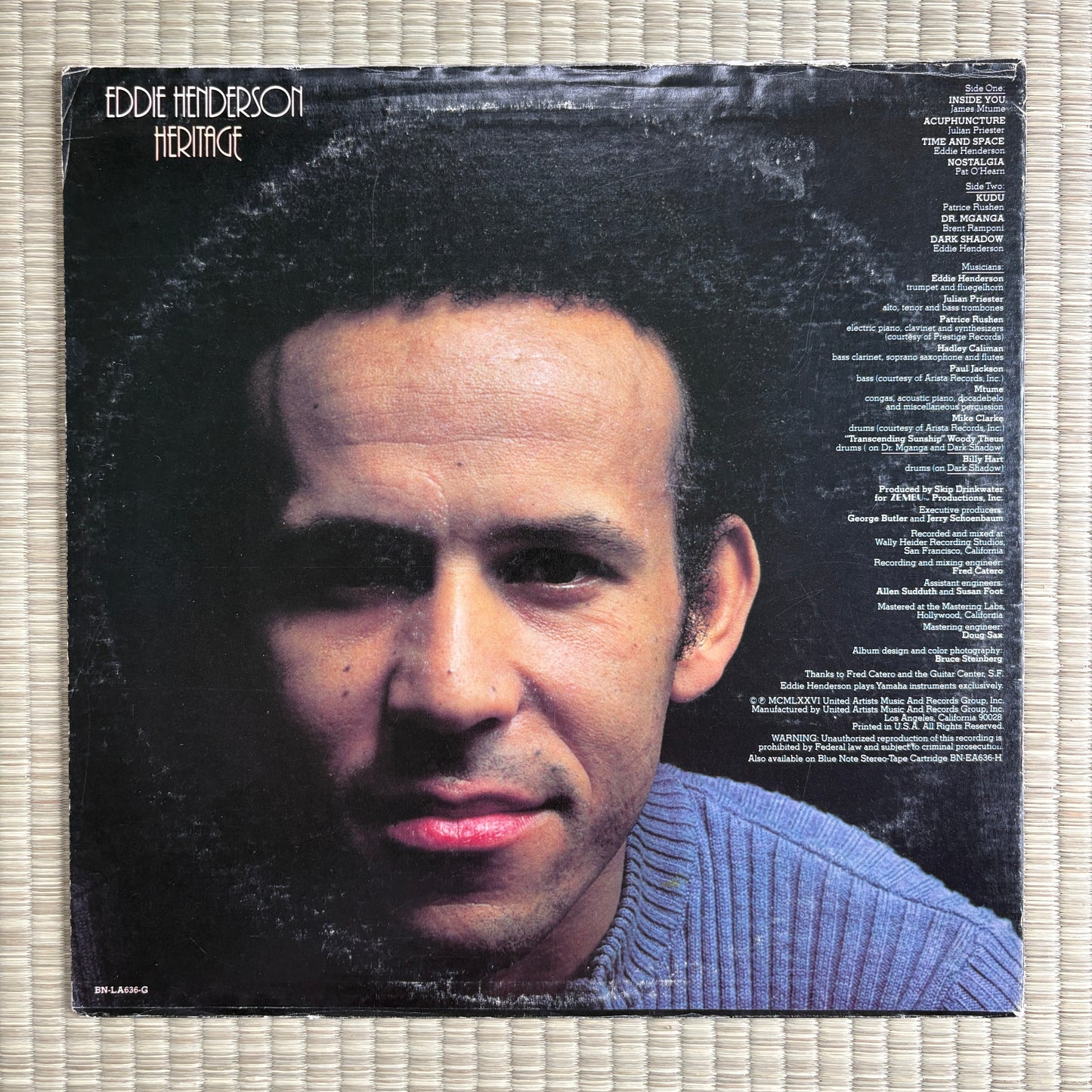 Eddie Henderson - Heritage / BN-LA636-G Blue Note US Original LP