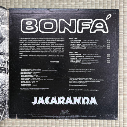 Luiz Bonfá - Jacaranda / R-8112 Ranwood US Original LP