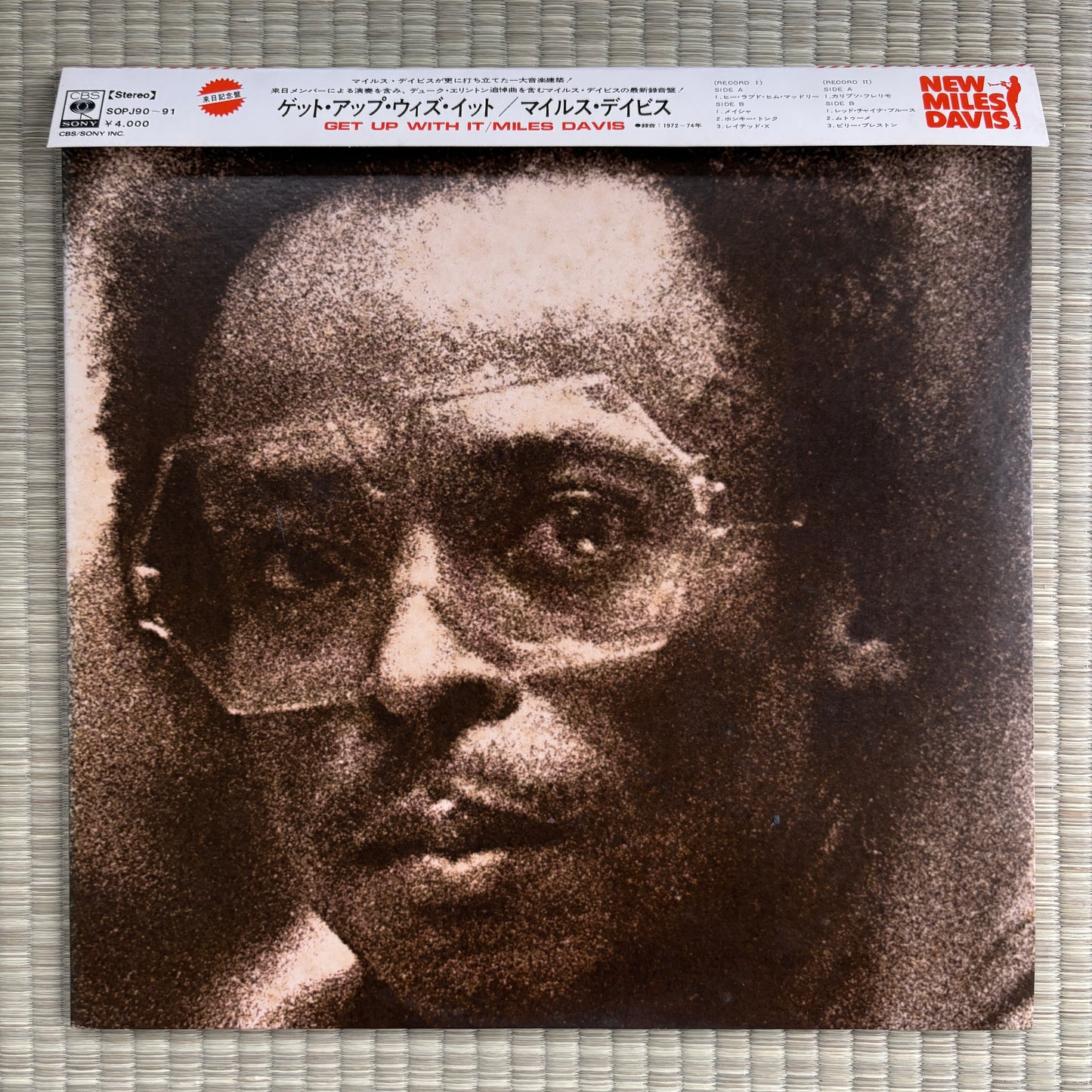 Miles Davis – Get Up With It / SOPJ 90~91 CBS/Sony Japan Original LP