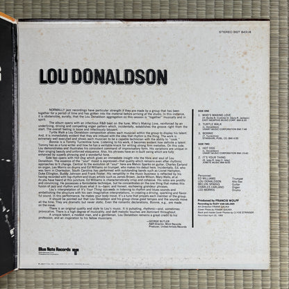 Lou Donaldson - Hot Dog / BST 84318 Blue Note US Original LP