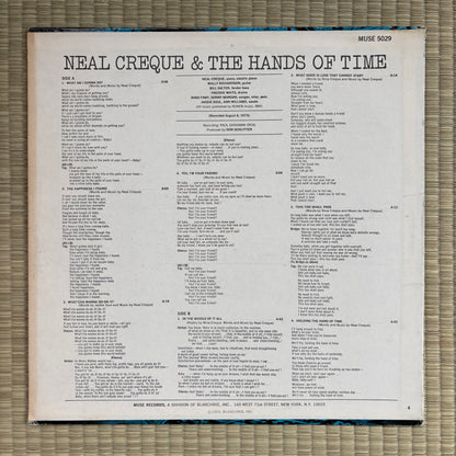 Neal Creque – Neal Creque & The Hands Of Time / MR 5029 Muse US Original LP