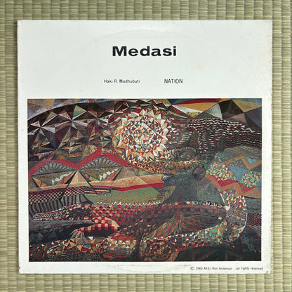 Haki R. Madhubuti, Nation - Medasi / RR-770 Rise US Original LP