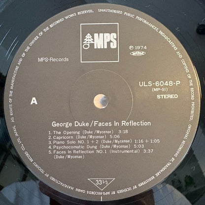 George Duke – Faces In Reflection / ULS-6048-P MPS Japan LP
