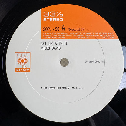 Miles Davis – Get Up With It / SOPJ 90~91 CBS/Sony Japan Original LP
