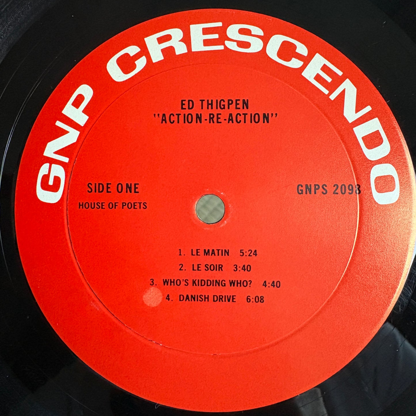 Ed Thigpen's Action Re Action - S/T / GNPS 2098 GNP Crescendo US Original LP