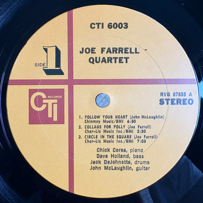 Joe Farrell Quartet - S/T / CTI 6003 CTI US LP