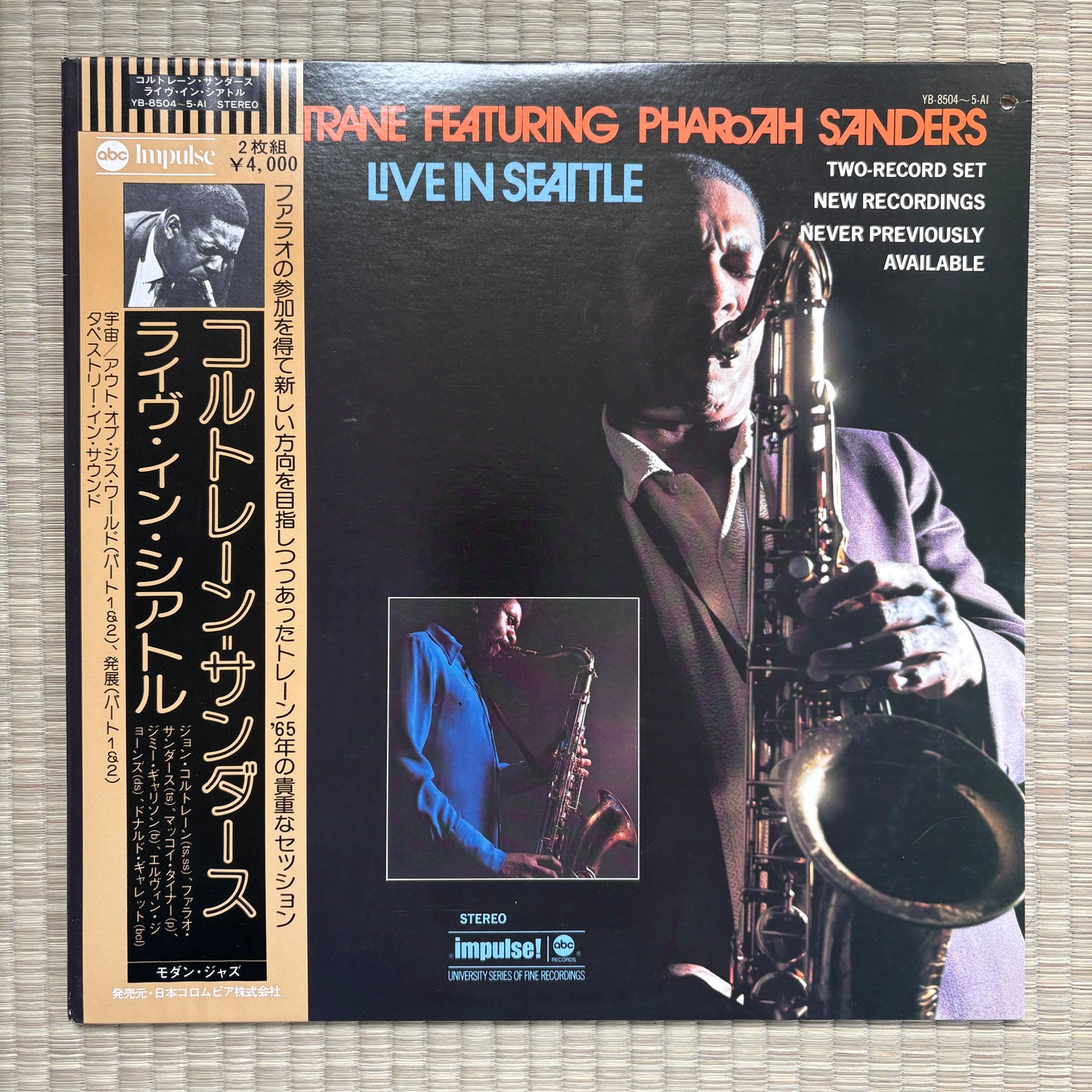 John Coltrane – Live In Seattle / YB-8504~5-AI Impulse! Japan LP