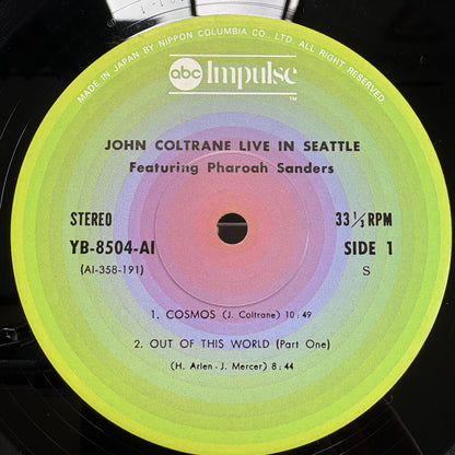 John Coltrane – Live In Seattle / YB-8504~5-AI Impulse! Japan LP