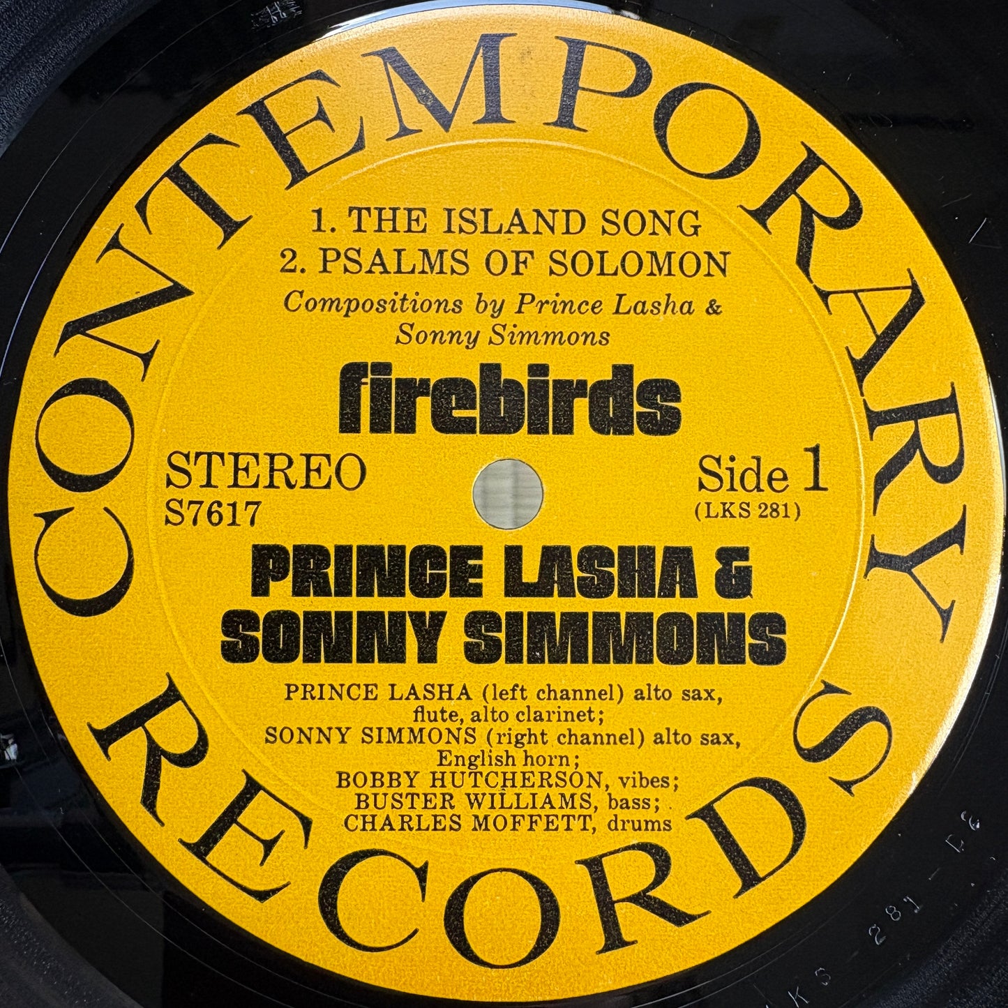 Prince Lasha & Sonny Simmons - Firebirds / S7617 Contemporary US LP