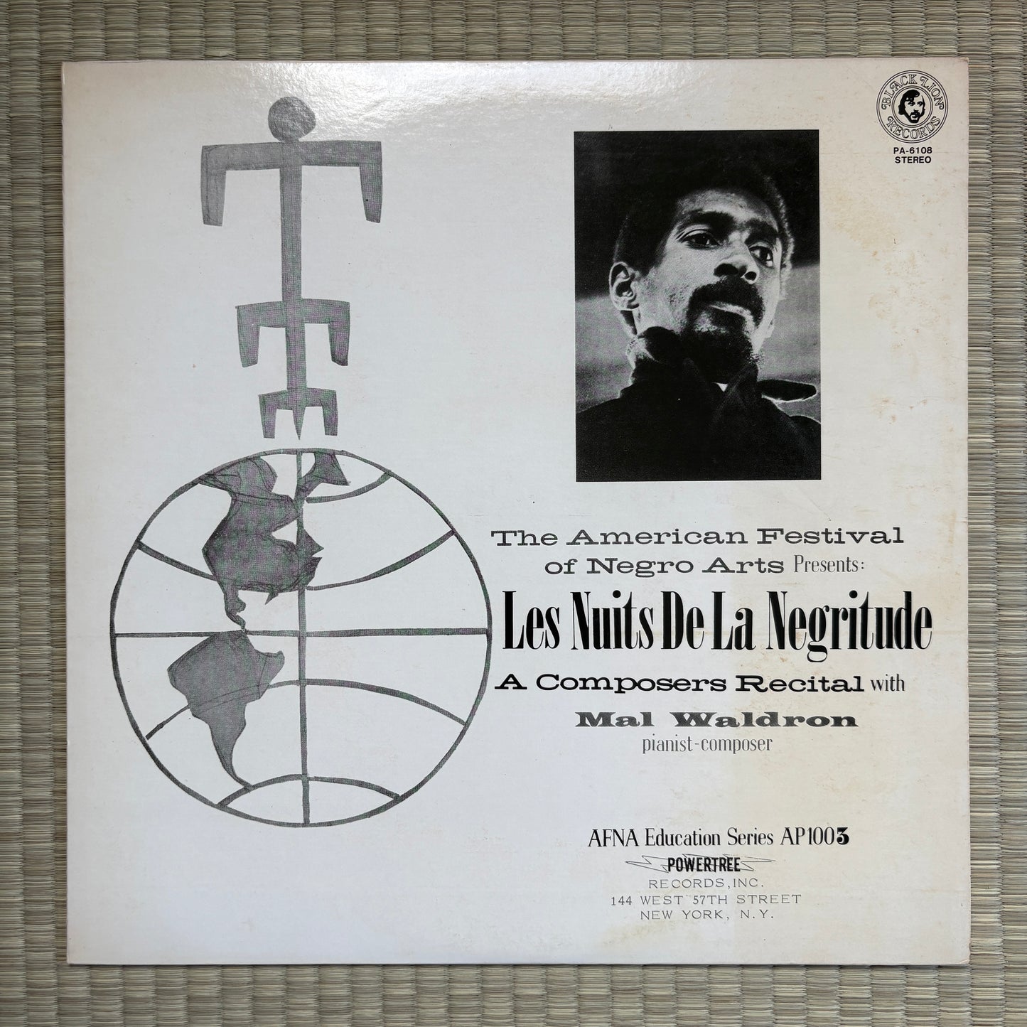 Mal Waldron – Les Nuits De La Negritude / PA-6108 Black Lion Japan Promo LP