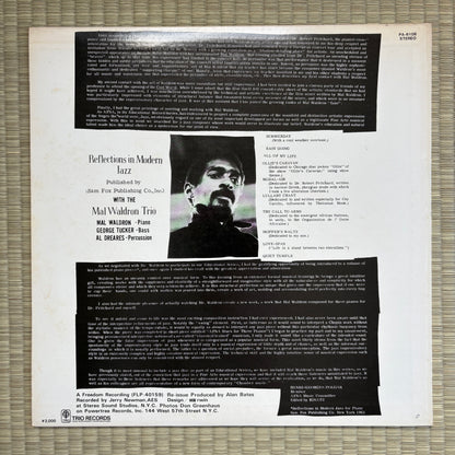 Mal Waldron – Les Nuits De La Negritude / PA-6108 Black Lion Japan Promo LP