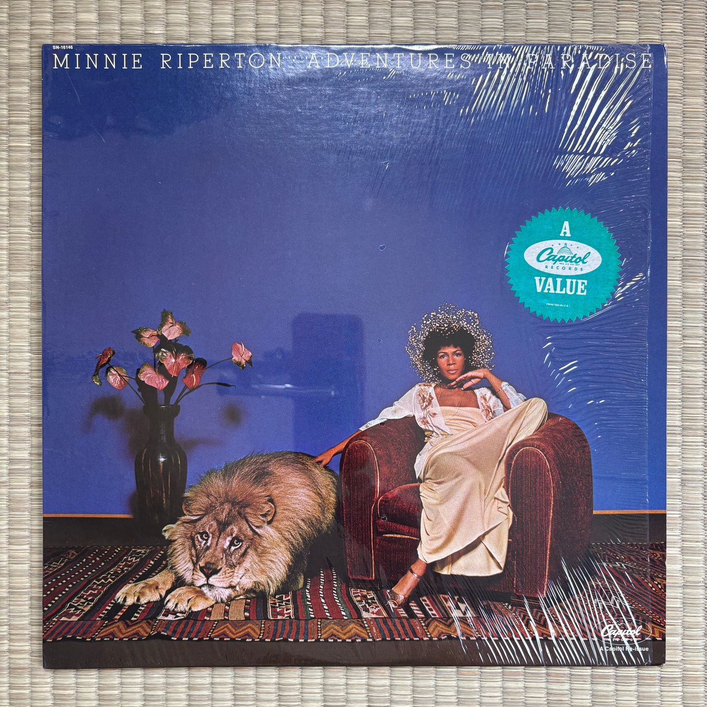Minnie Riperton - Adventures In Paradise / SN-16146 Capitol US LP