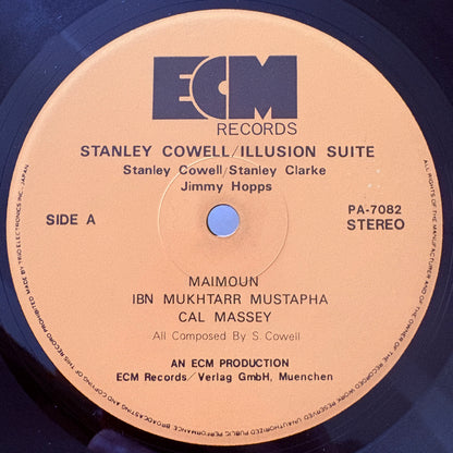 Stanley Cowell Trio – Illusion Suite / PA-7082 ECM Japan Original LP