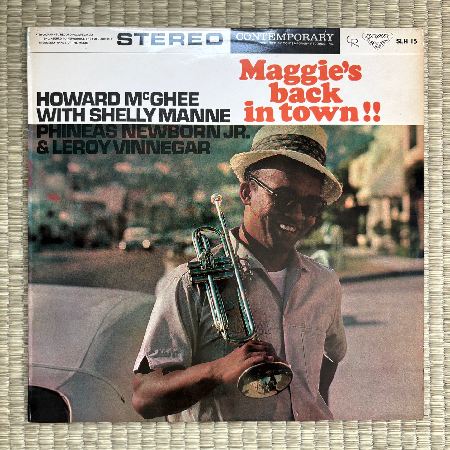 Howard McGhee – Maggie's Back In Town!! / SLH 15 London Japan Original LP