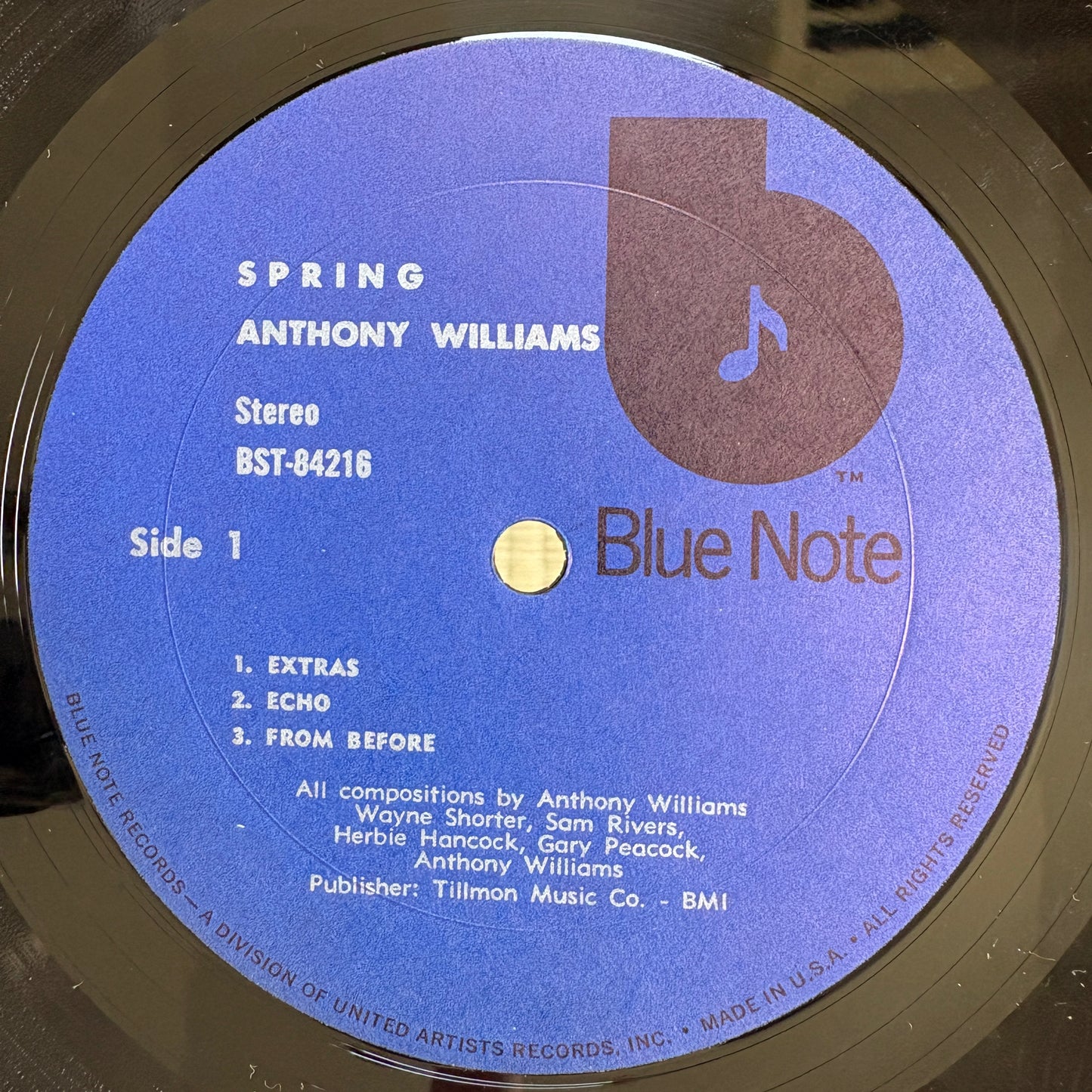 Anthony Williams – Spring / BST-84216 Blue Note US LP