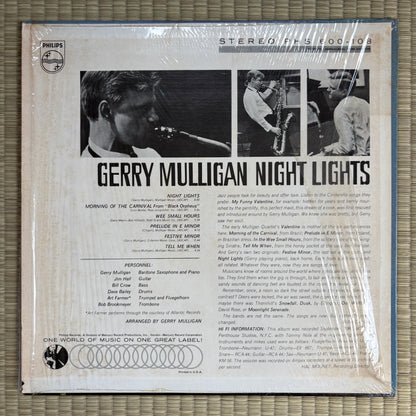 Gerry Mulligan – Night Lights / PHS 600-108 Philips US LP