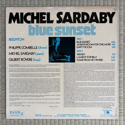 Michel Sardaby ‎– Blue Sunset / HDD 508 Disques Debs France LP