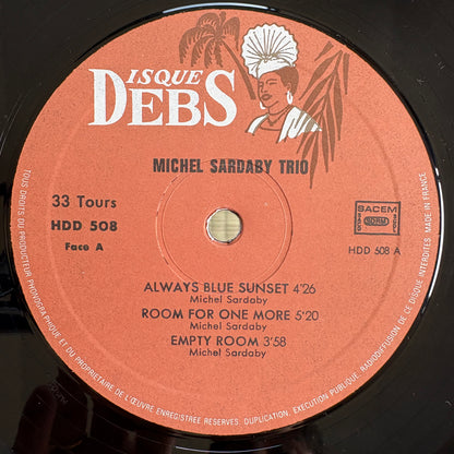 Michel Sardaby ‎– Blue Sunset / HDD 508 Disques Debs France LP